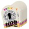 Big Dot of Happiness 70’s Disco - 1970s Disco Fever Party Double-Sided 5 x 7 inches Cards - Table Numbers - 1-20